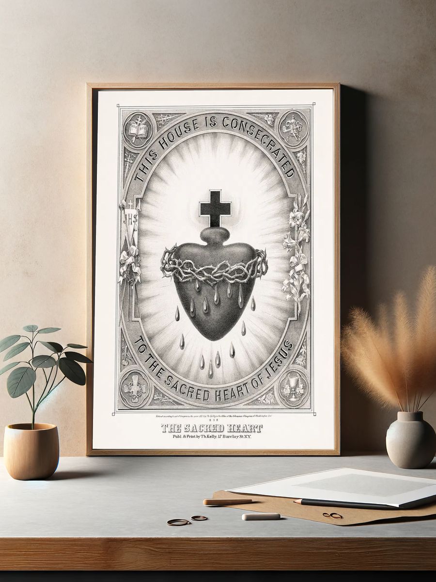 sacred heart. This house is. — room view 2