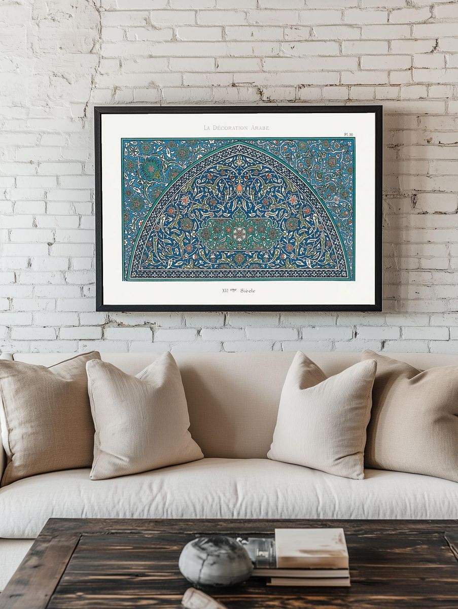 La Decoration Arabe, plate no. — room view 1