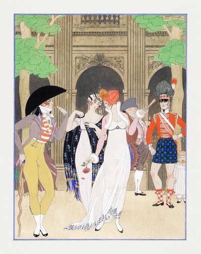 La Merveilleuse au Palais Royal.