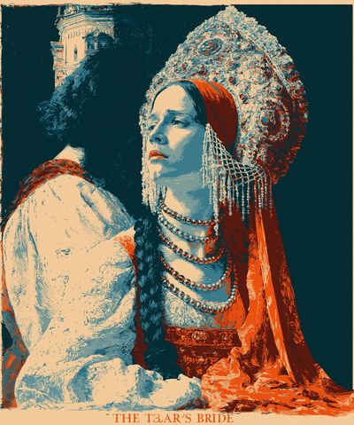 The Tsar's Bride Vintage Poster.