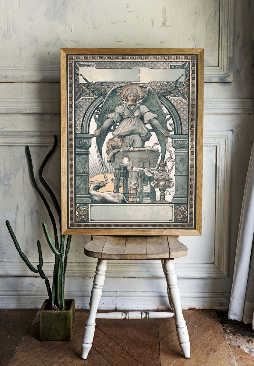 Harper's bazaar, Christmas (1889) print. — room view 1