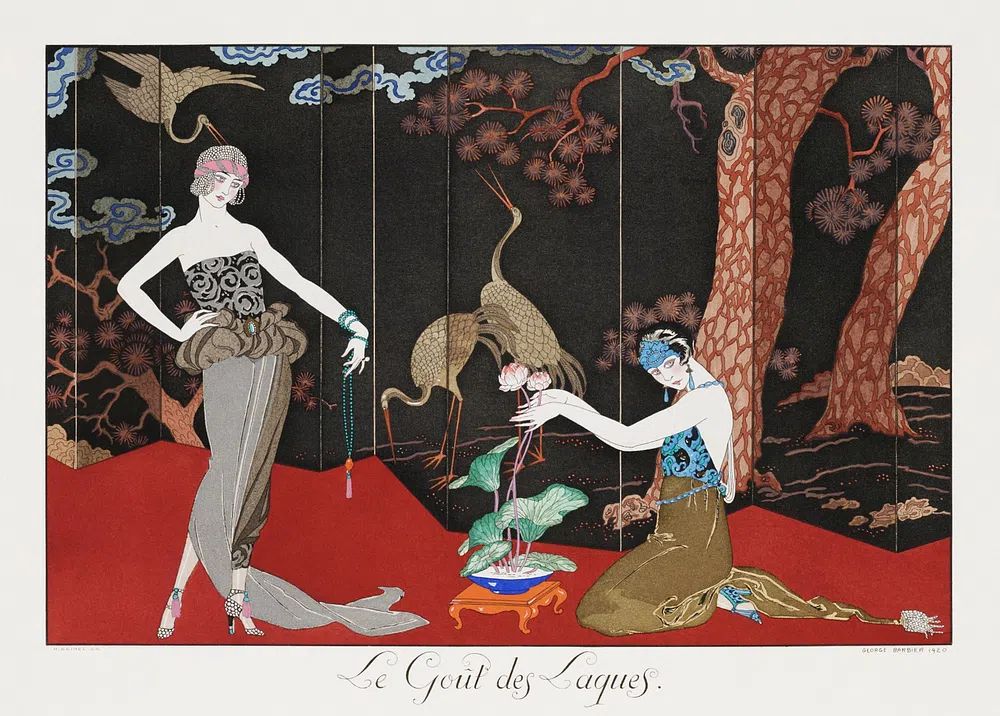 Le Gout des Laques (1920). poster detail