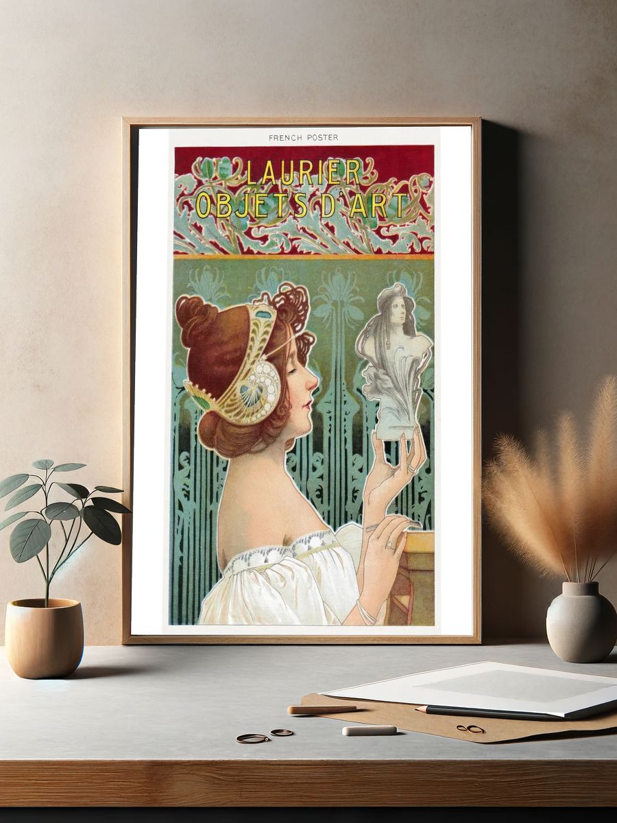 Laurier Objets d'Art by Unknown Artist (1902) — Poster. — room view 2