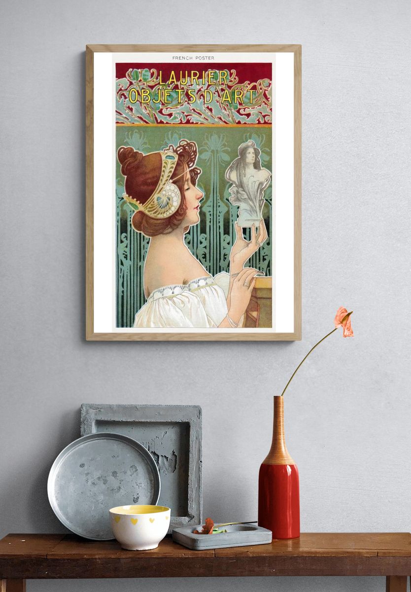 Laurier Objets d'Art by Unknown Artist (1902) — Poster. — room view 3