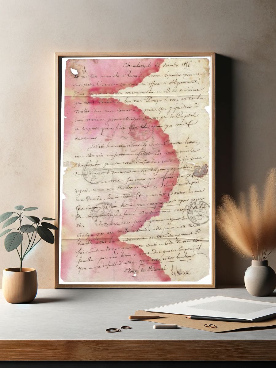 Antique letter. — room view 2