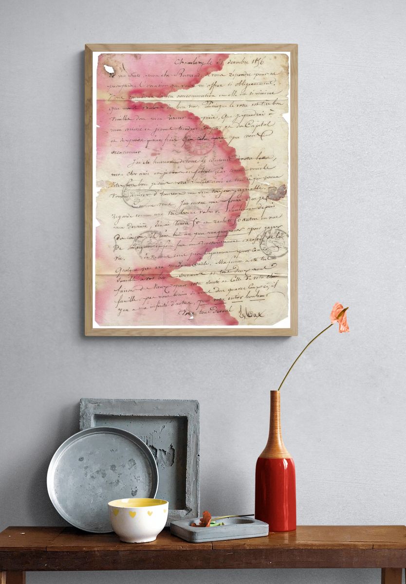 Antique letter. — room view 3