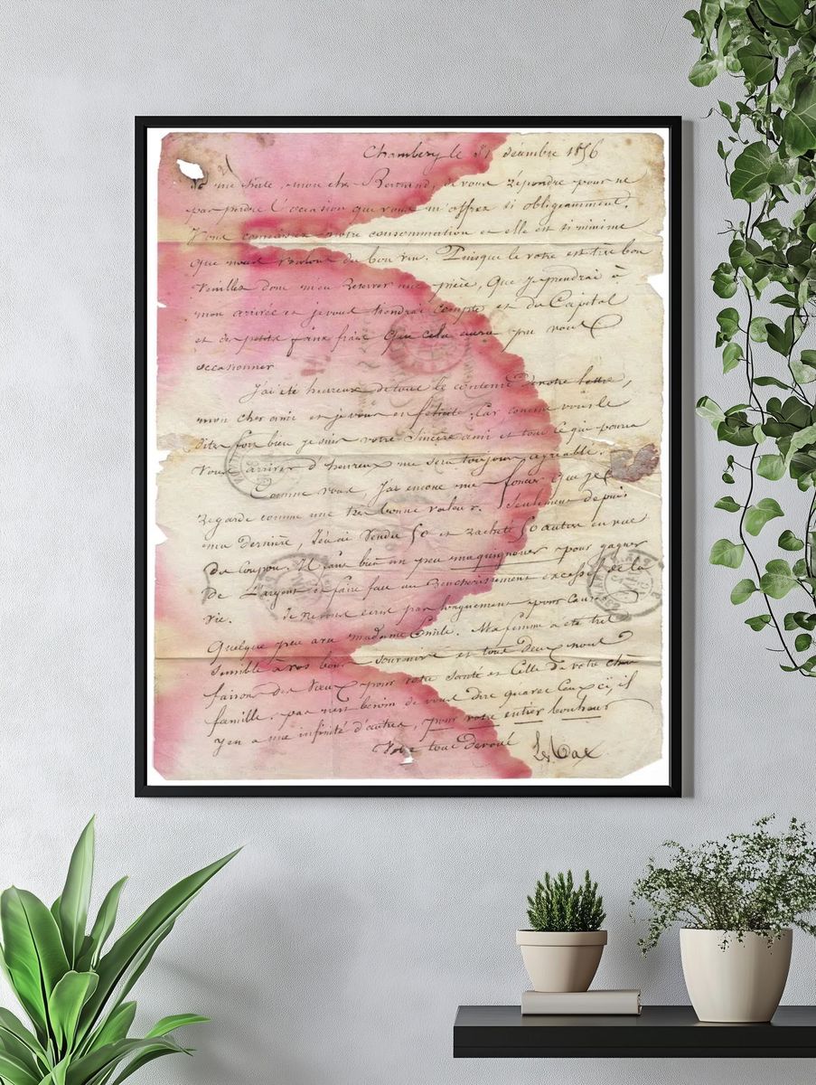 Antique letter. — room view 4
