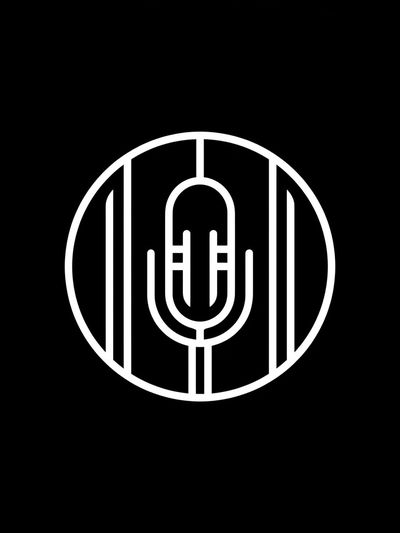 Art Deco Microphone Poster.