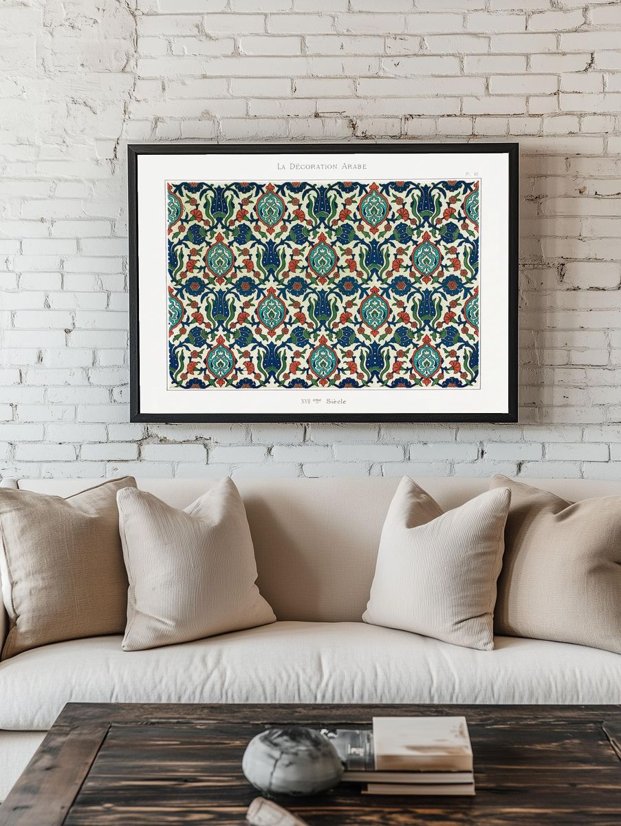 La Decoration Arabe, plate no. — room view 1