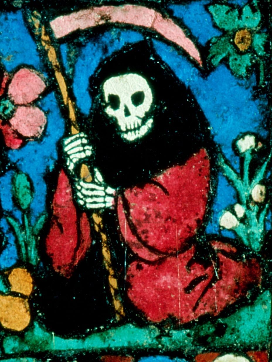 Grim Reaper — Vintage Print. poster detail