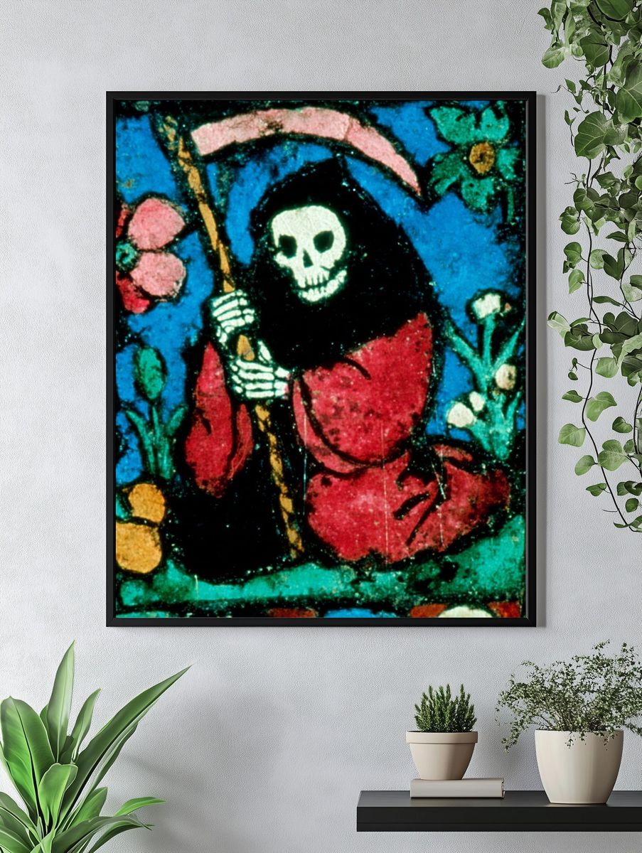 Grim Reaper — Vintage Print. — room view 4