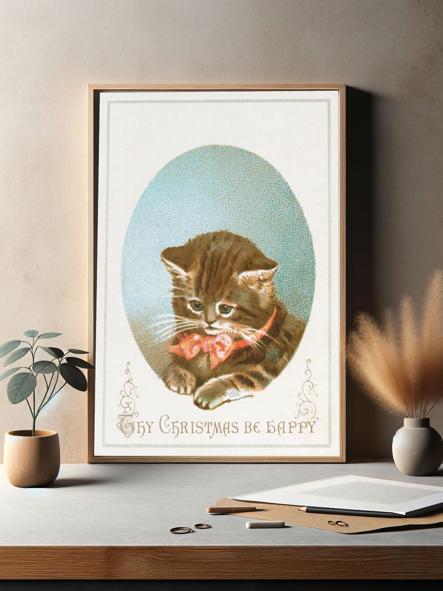 Thy Christmas be happy (1900). — room view 2