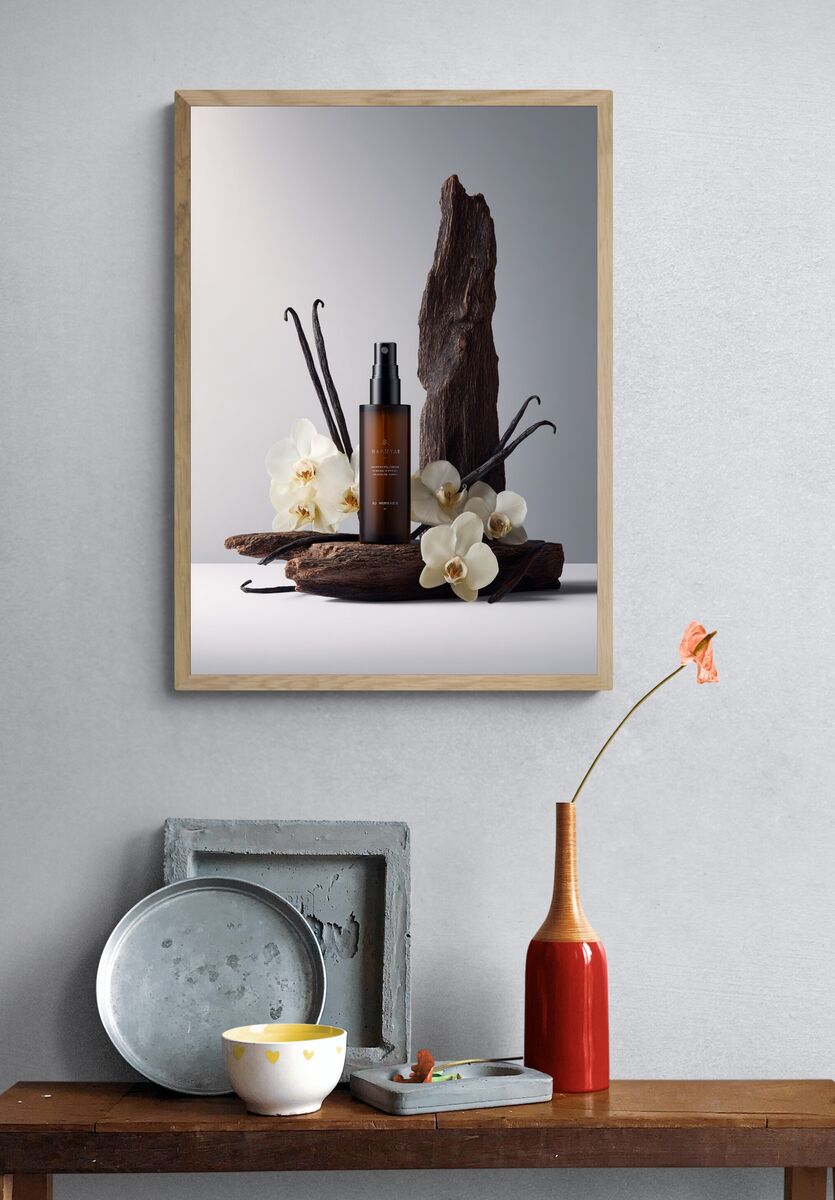 Vanilla Orchid Essence — Fine Art Print. — room view 3