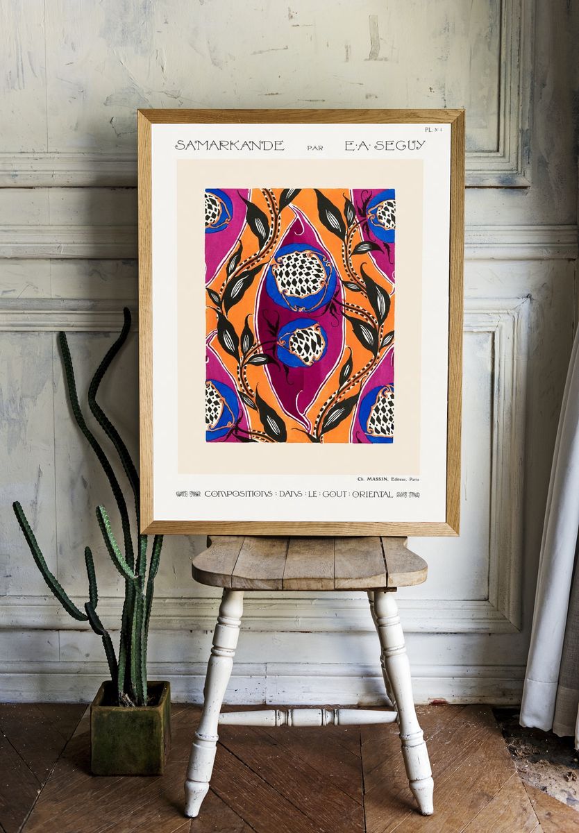 Samarkande — Oriental Print. room preview