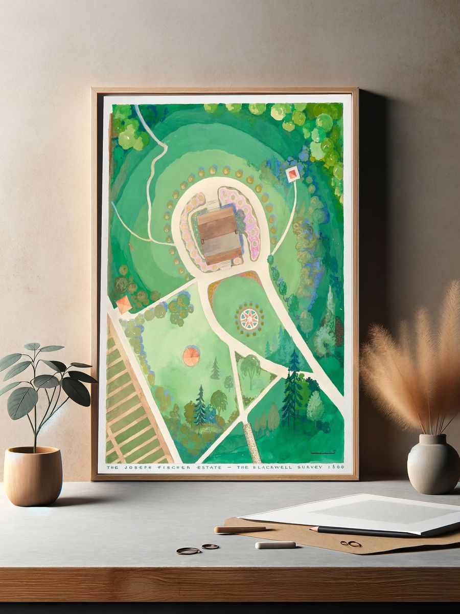 Joseph Fischer Estate — Vintage Print. — room view 2
