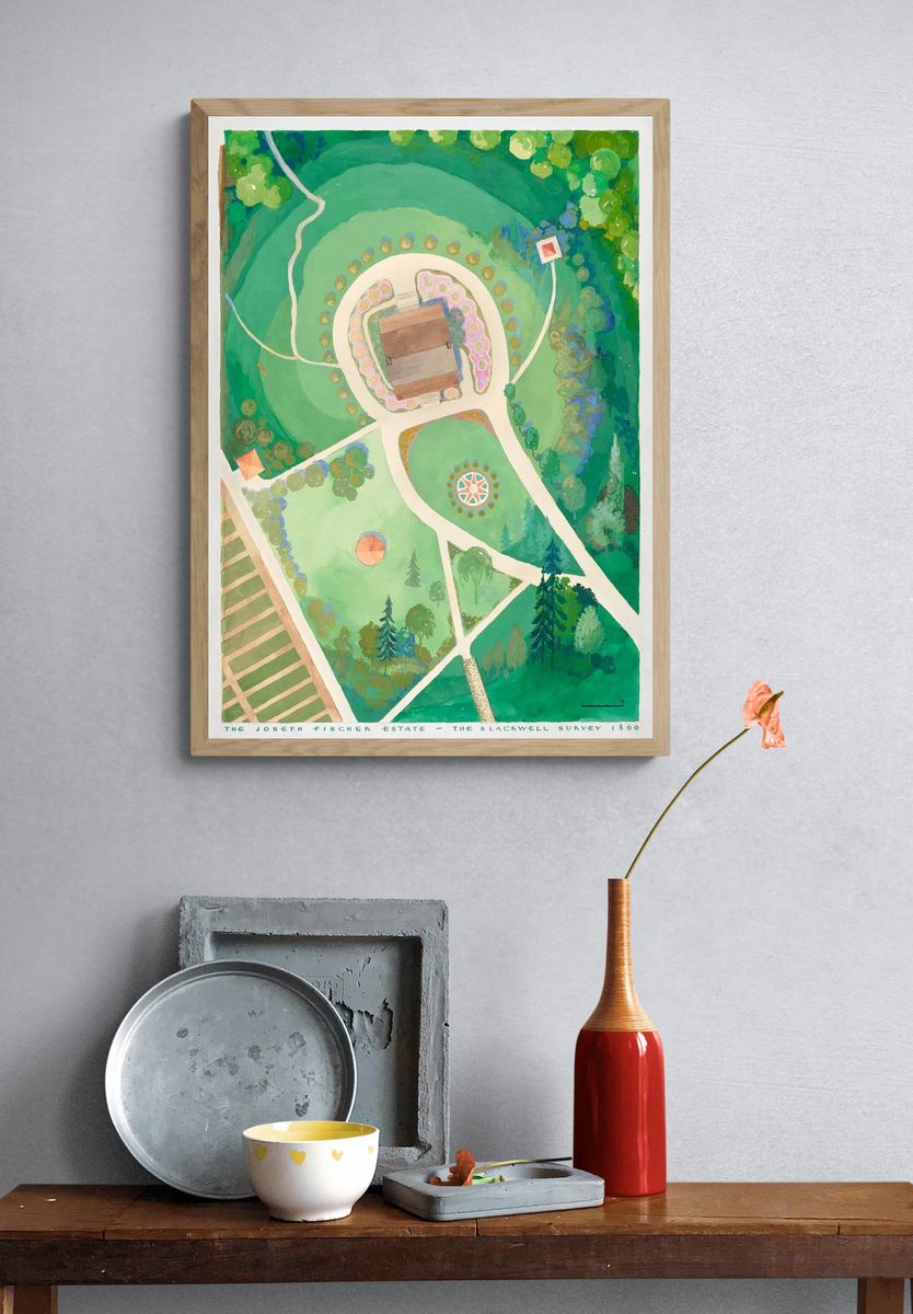 Joseph Fischer Estate — Vintage Print. — room view 3