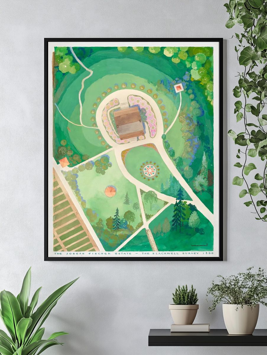 Joseph Fischer Estate — Vintage Print. — room view 4