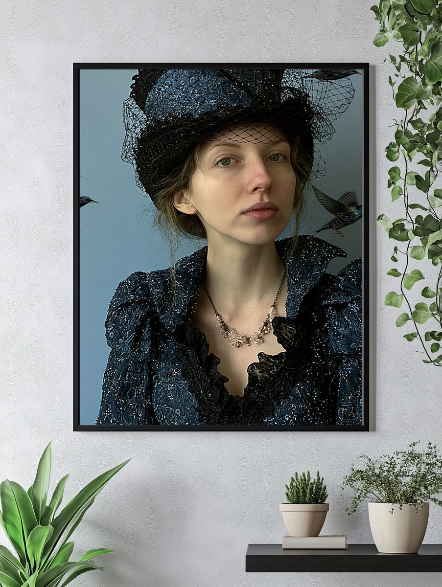 Victorian Portrait Photography Poster. — room view 4