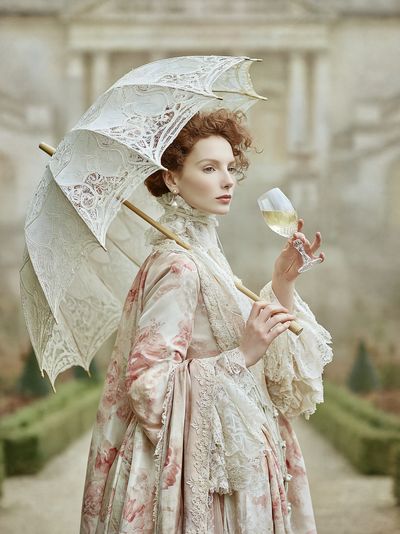 Victorian Portrait Fashion Poster.