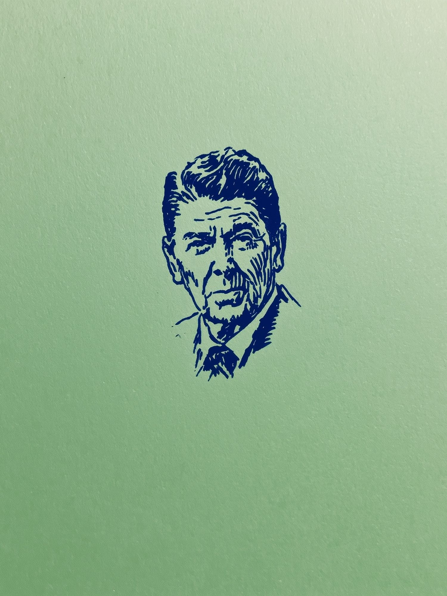 Vintage Portrait Sketch Poster. poster — vintage art