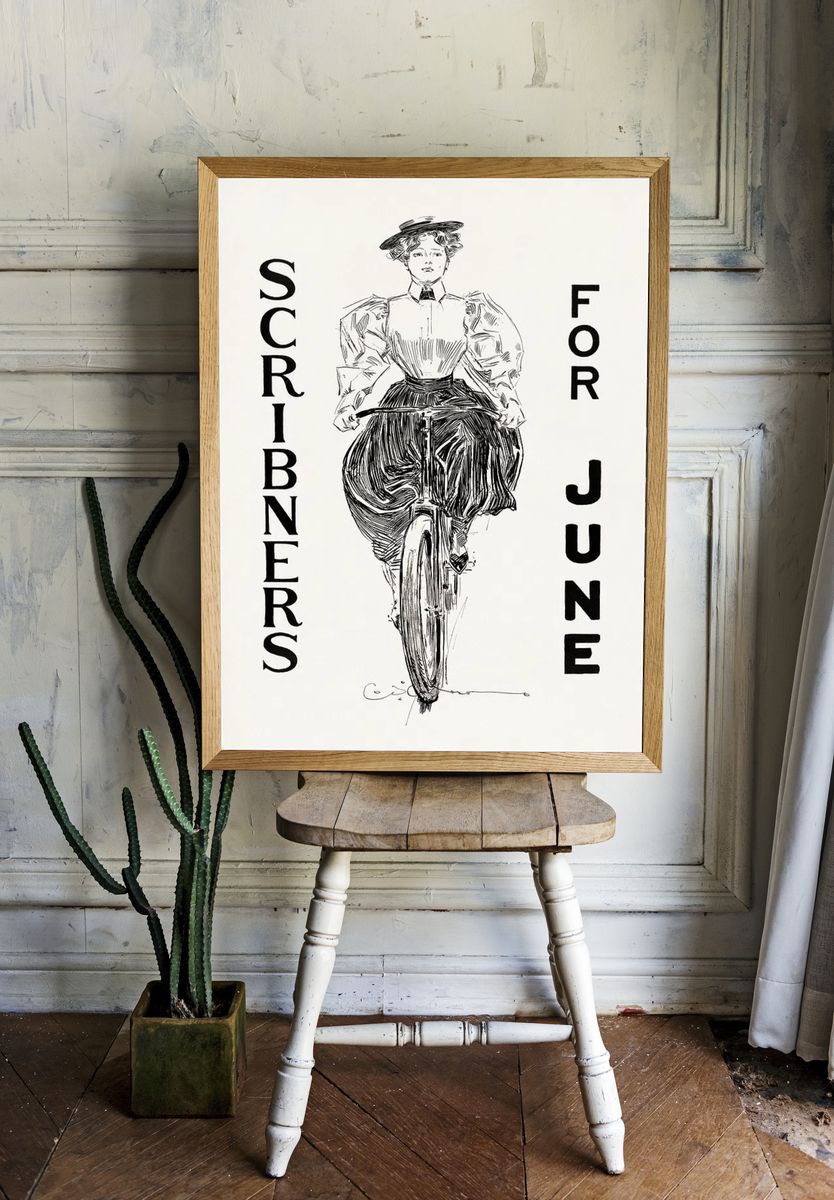 Scribners for June — Vintage Print. — room view 1