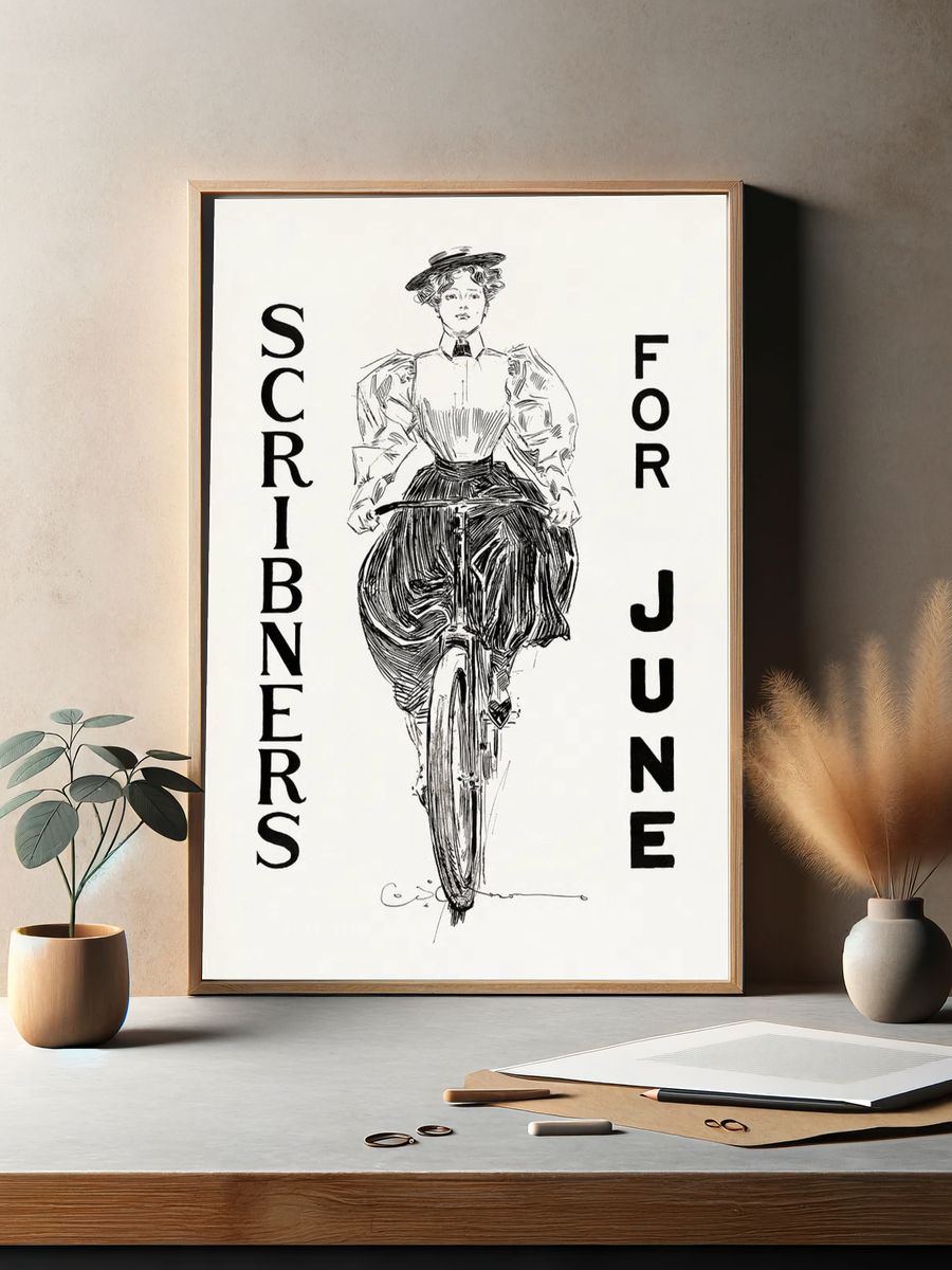Scribners for June — Vintage Print. — room view 2