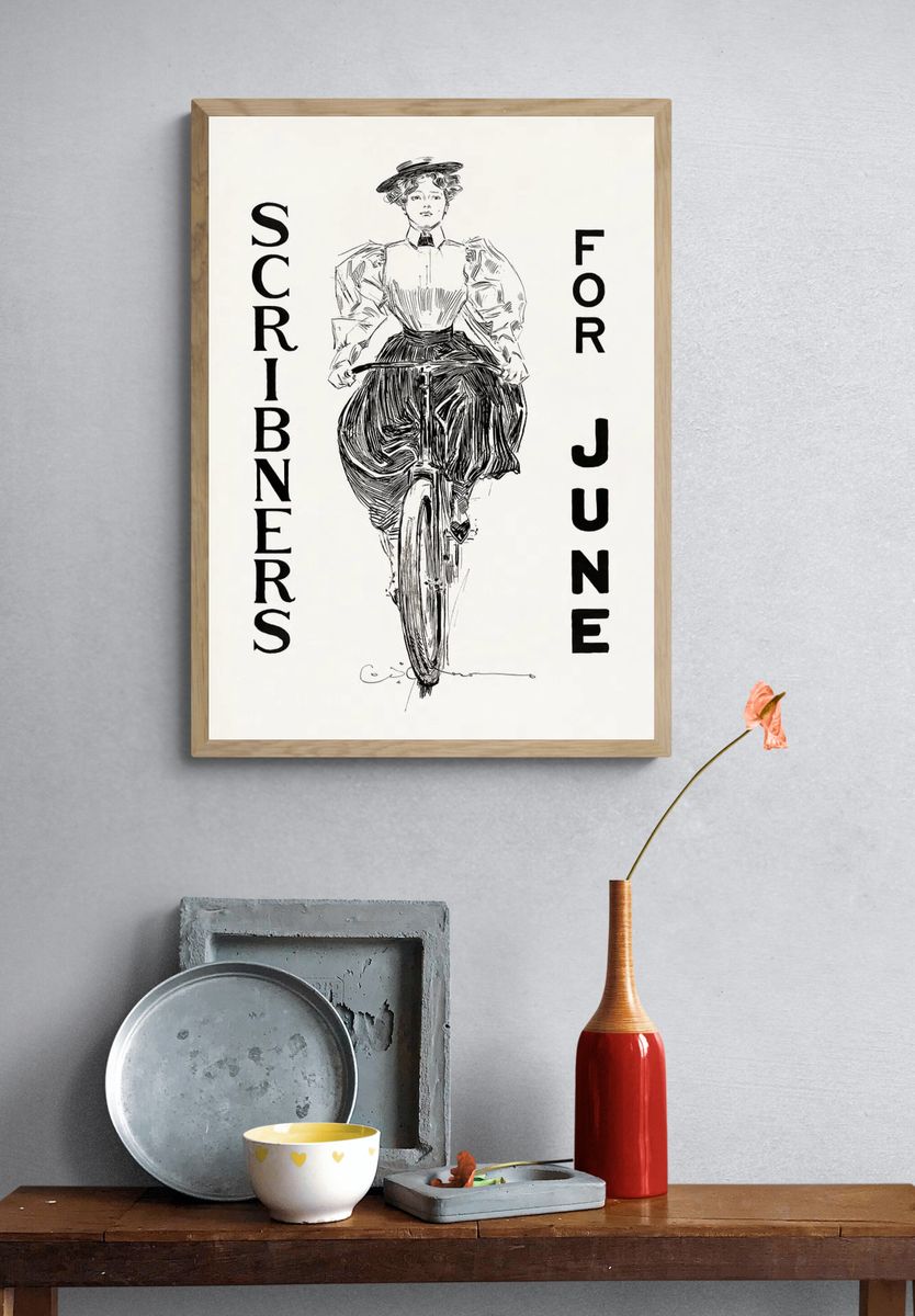Scribners for June — Vintage Print. — room view 3