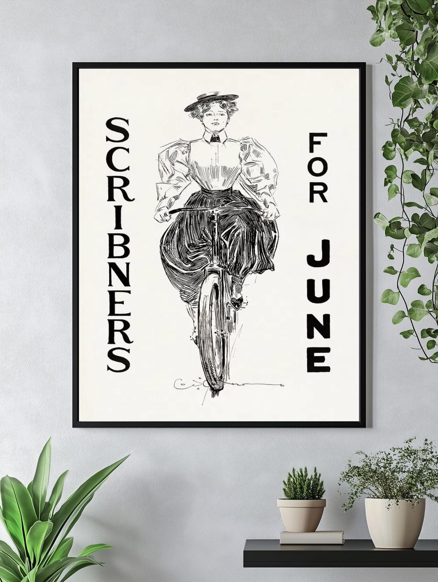 Scribners for June — Vintage Print. — room view 4