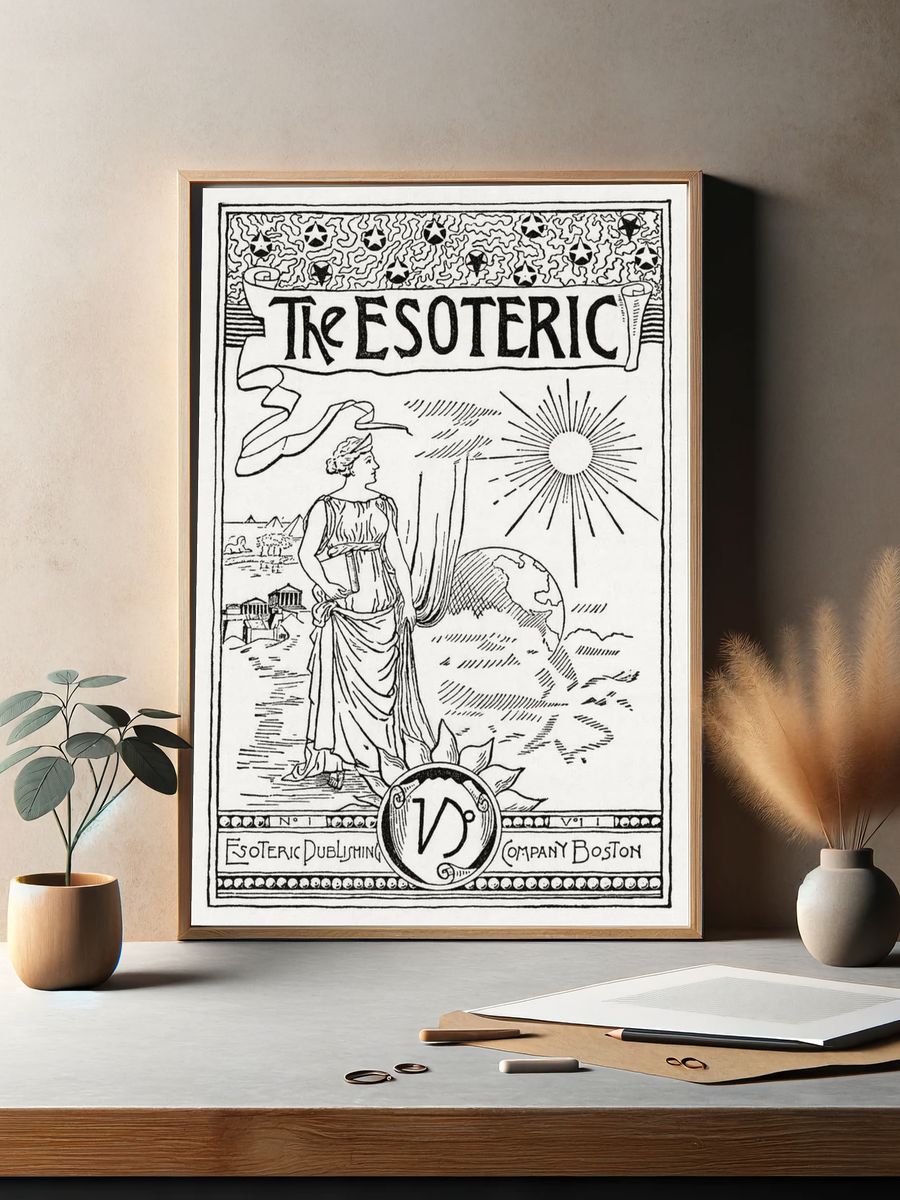 The Esoteric — Vintage Print. — room view 2