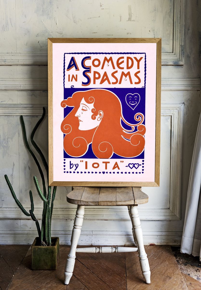 A Comedy in Spasms — Vintage Print room preview