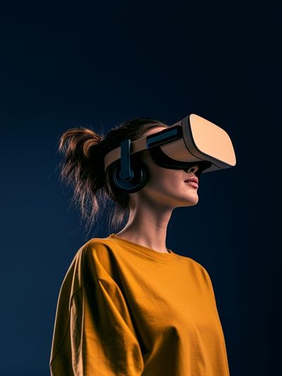 VR Portrait Photography Poster.