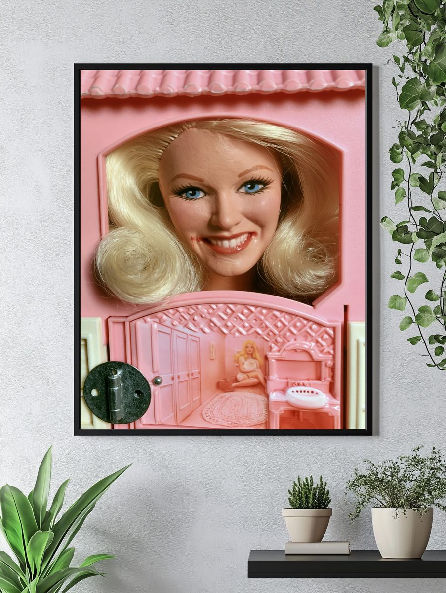 Barbie Doll Portrait Print. — room view 4