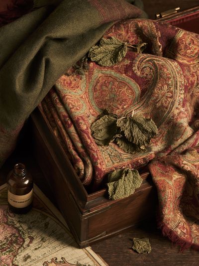 Vintage Still Life with Map Poster.