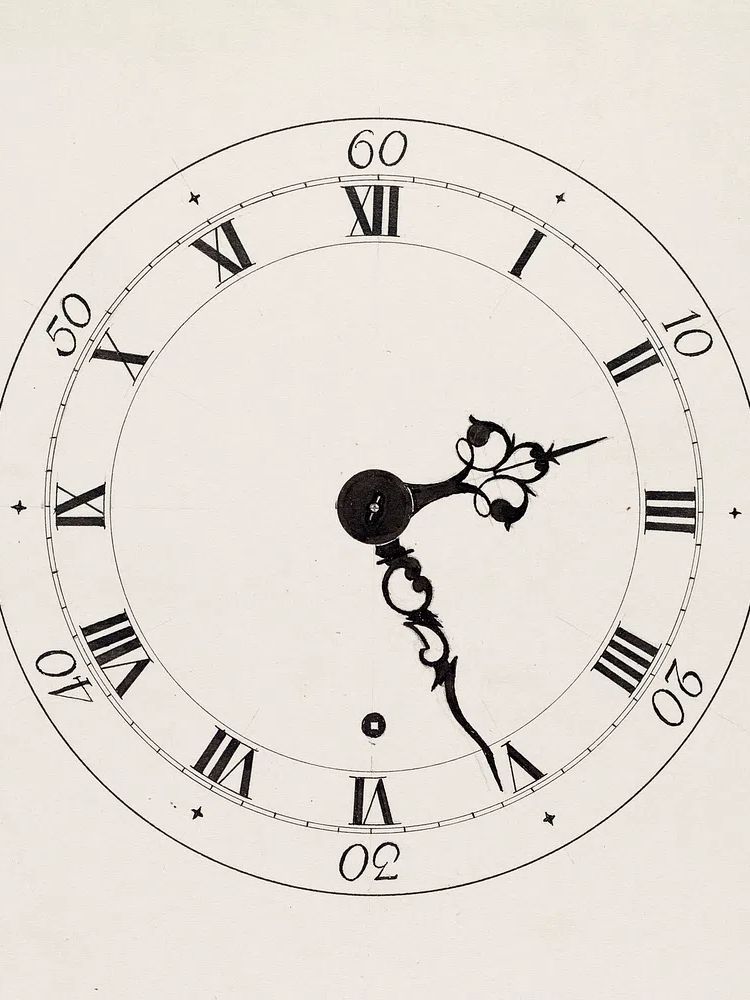 Shelf Clock (c. 1937) Ulrich. poster detail