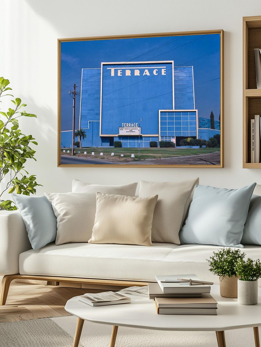 Terrace Theater Vintage Print. — room view 2