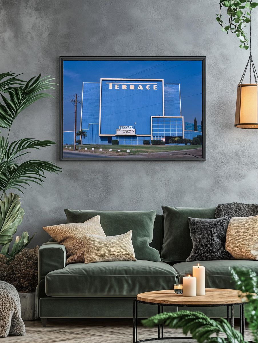 Terrace Theater Vintage Print. — room view 4