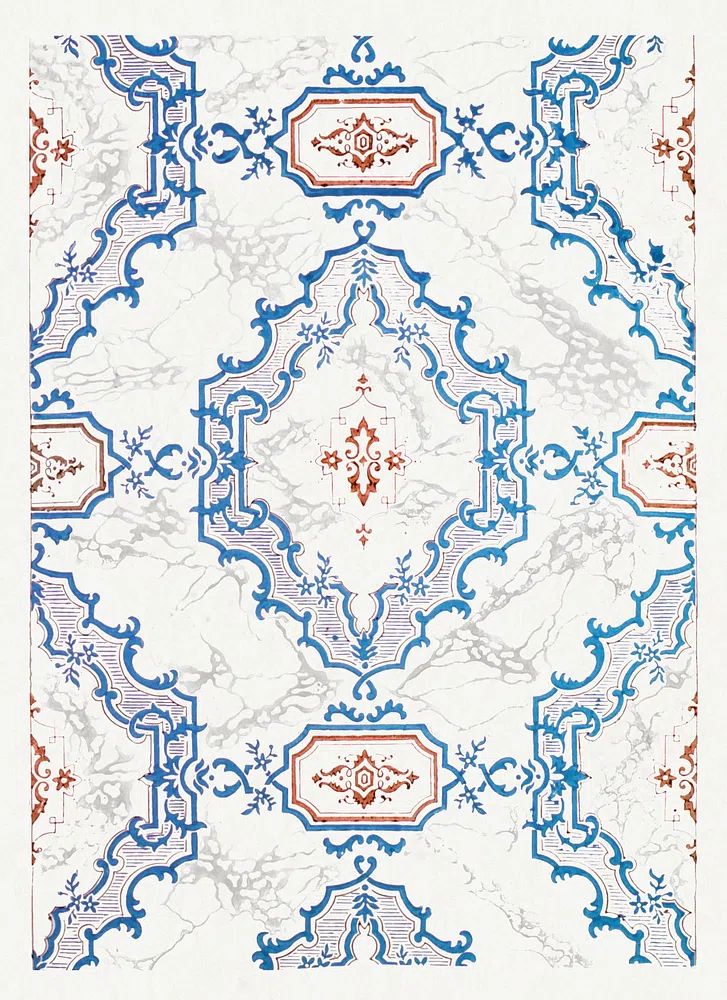 Entrance Hall Wallpaper Collins House. poster detail