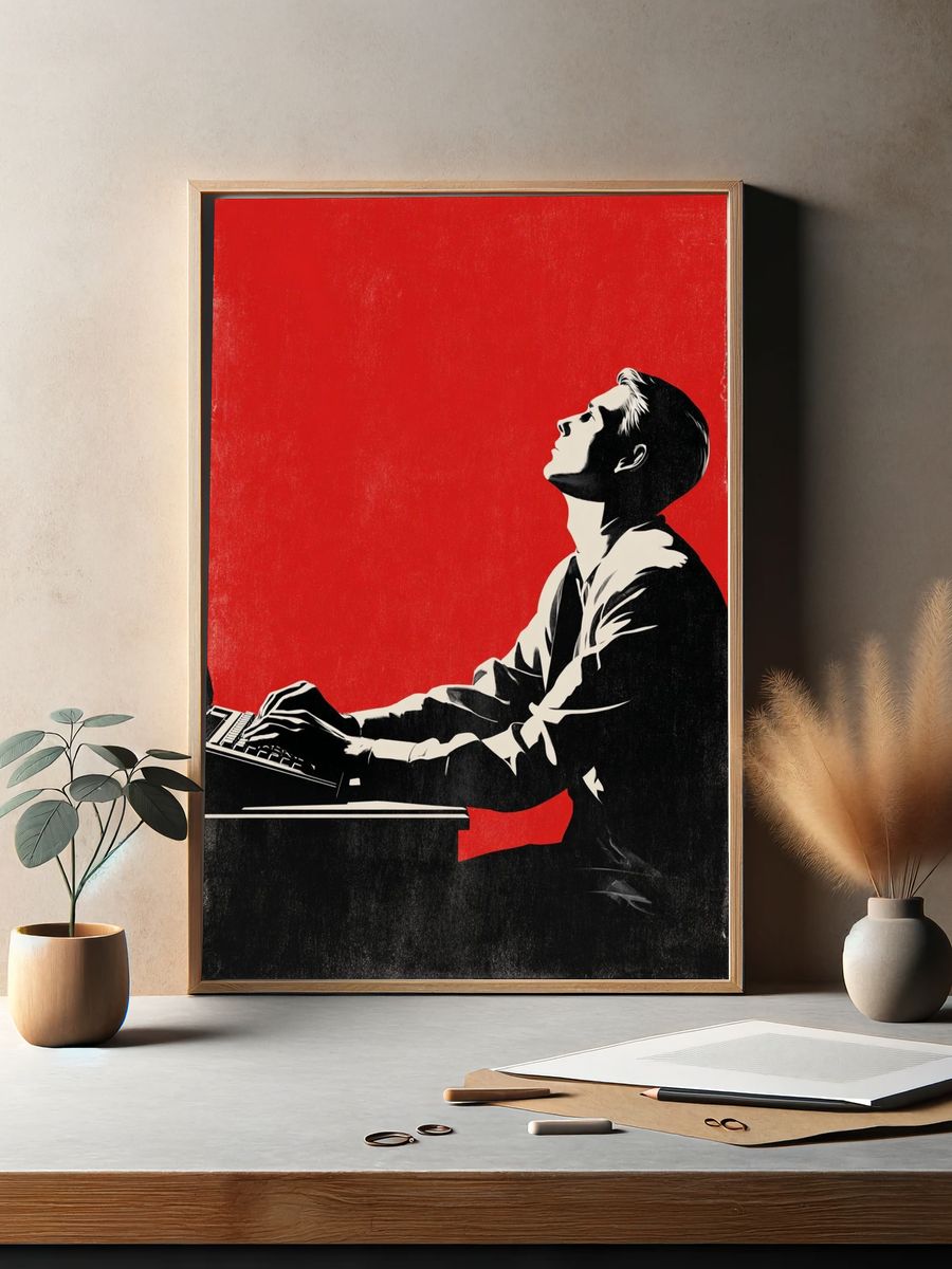 Creative Thinker — Vintage Print. — room view 2