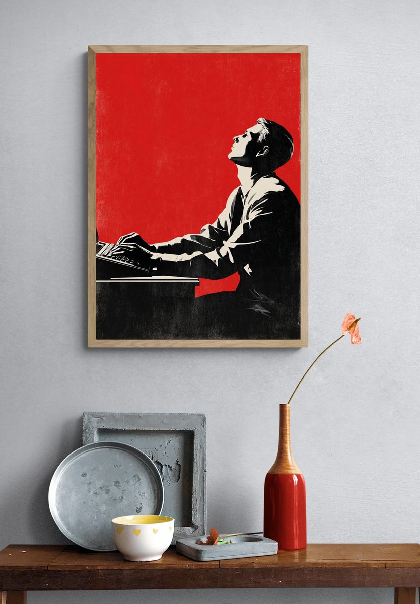 Creative Thinker — Vintage Print. — room view 3