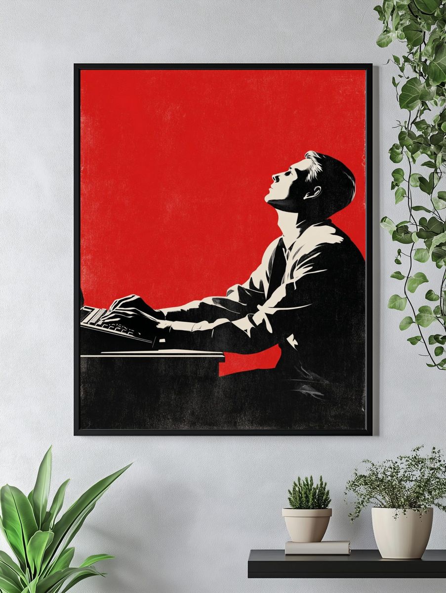 Creative Thinker — Vintage Print. — room view 4