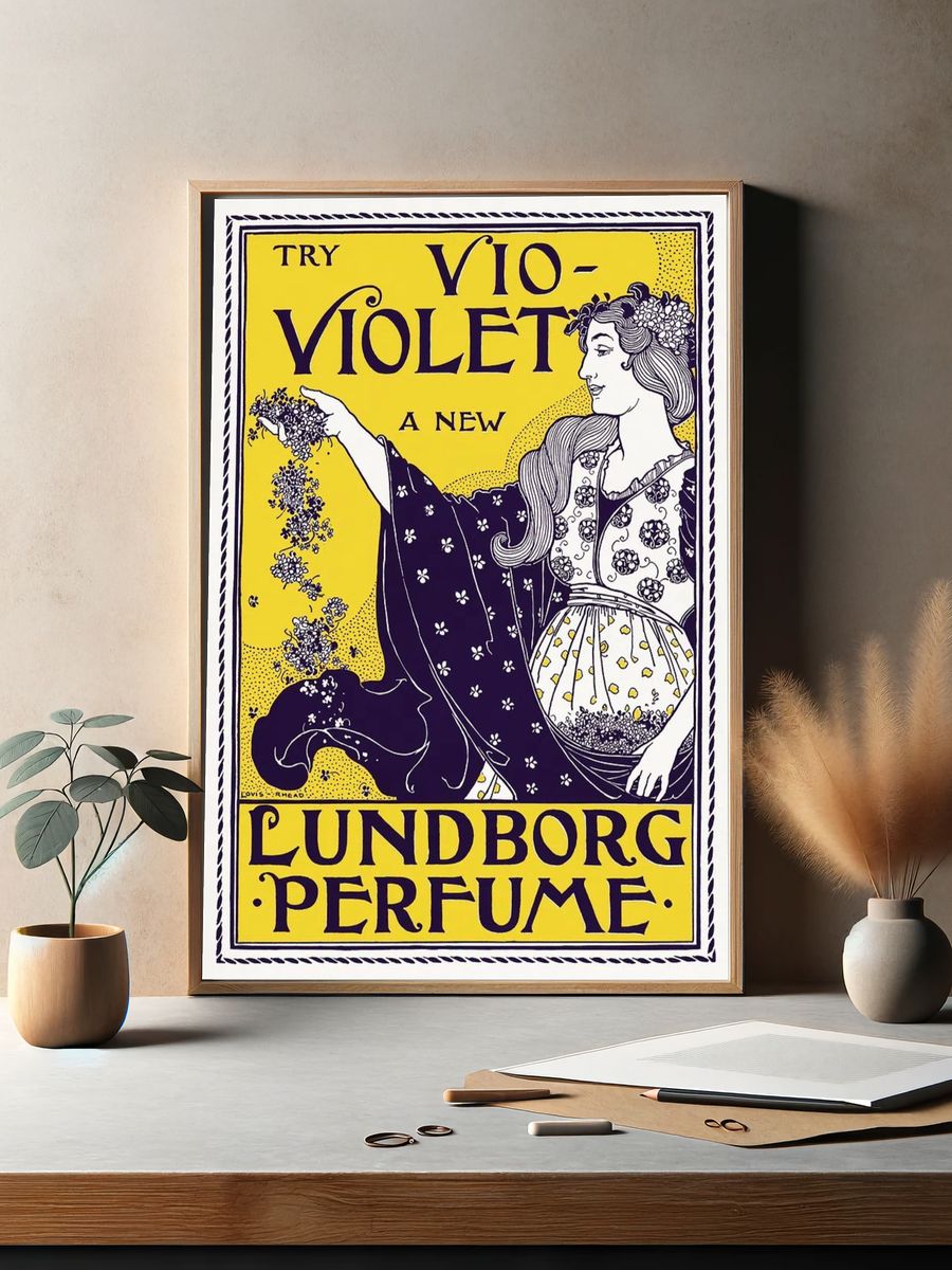Try vio-violet new Lundborg perfume. — room view 2