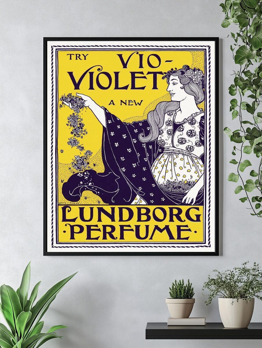 Try vio-violet new Lundborg perfume. — room view 4