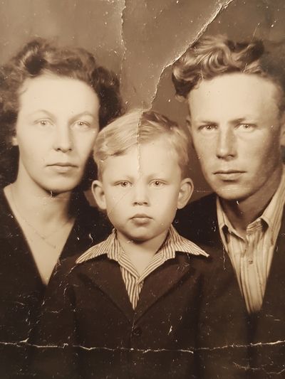 Vintage Family Portrait Poster. poster