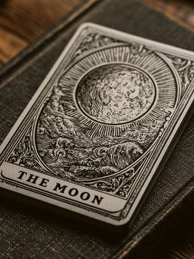 The Moon Tarot Poster. poster
