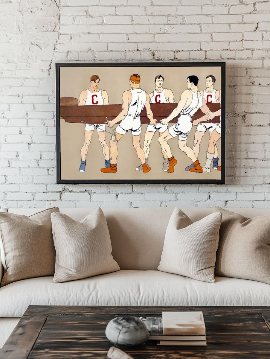 College rowing club (ca. 1907). — room view 1