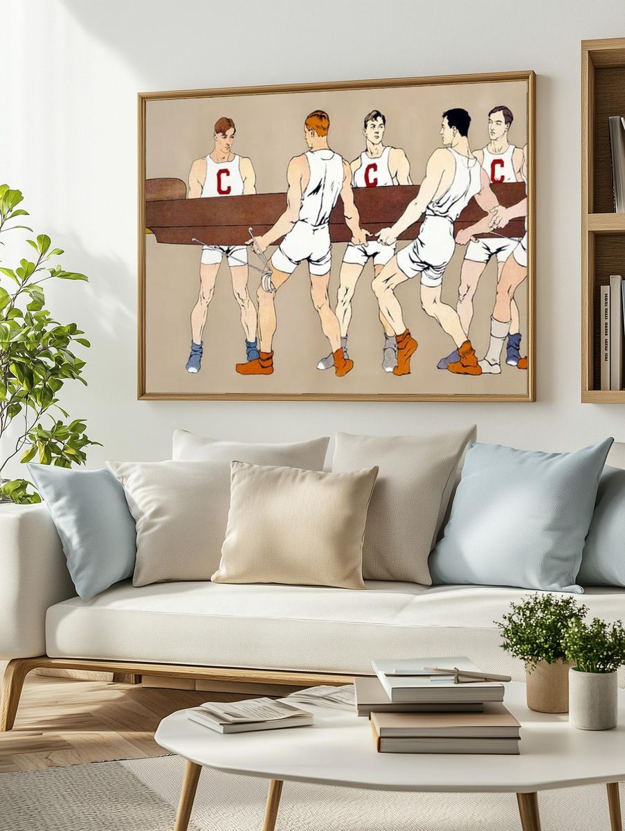 College rowing club (ca. 1907). — room view 2