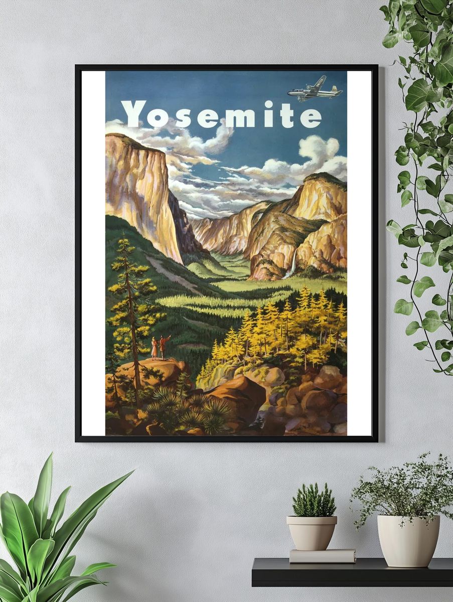 Yosemite. United Air Lines (1945). — room view 4