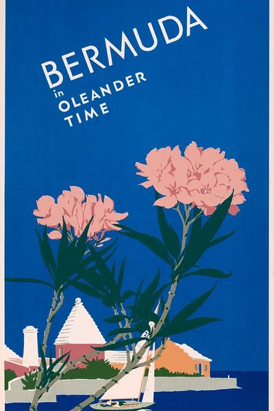Bermuda oleander time (1952) Adolph. poster