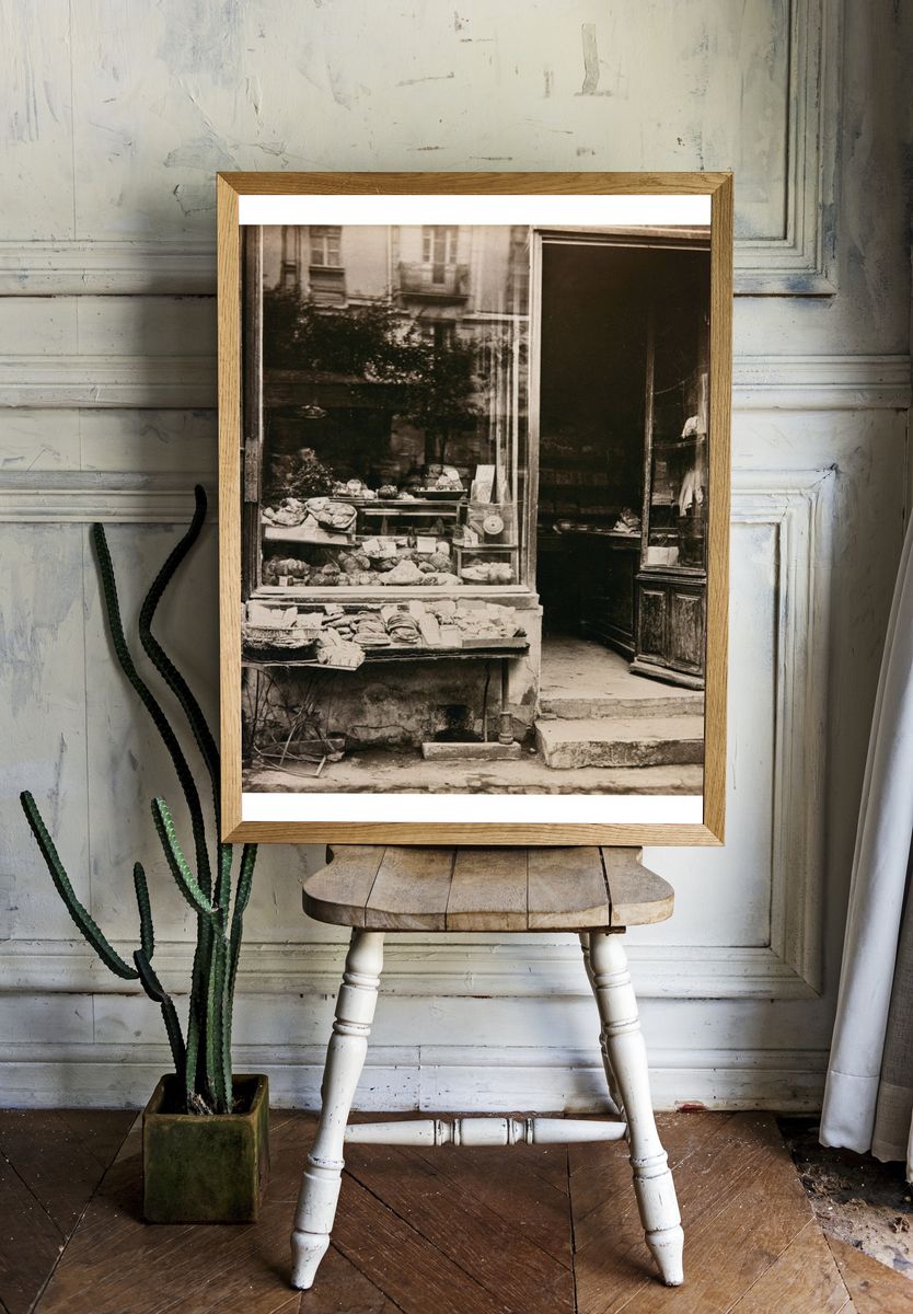 Vintage Bakery Shopfront Poster. room preview