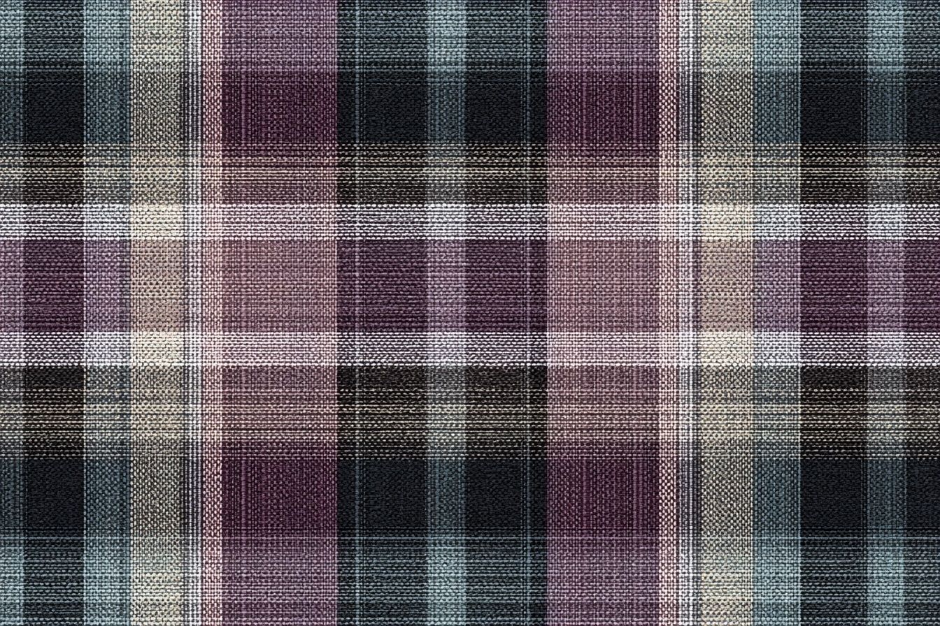 Plum Tartan Plaid Print. poster detail